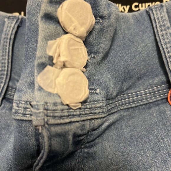 NWT, Lori Felt silky curve boot cut jean, size XLP - Picture 7 of 9